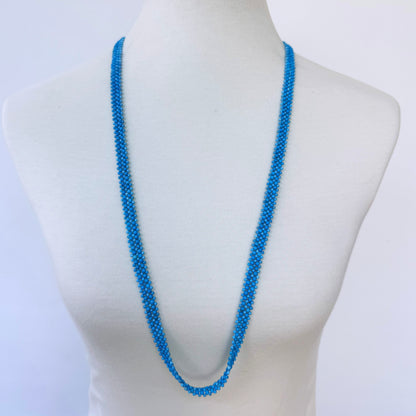 Turquoise, Pearl & Solid 14k Gold Sautoir