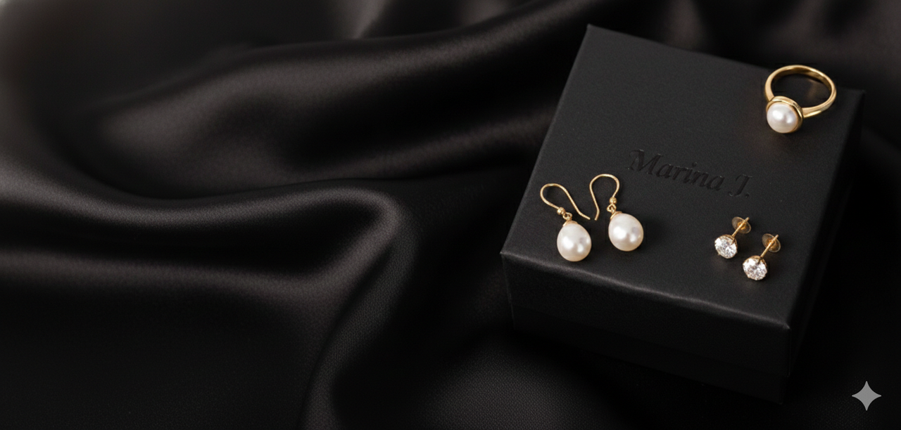 Luxury Pearl Jewelry Model